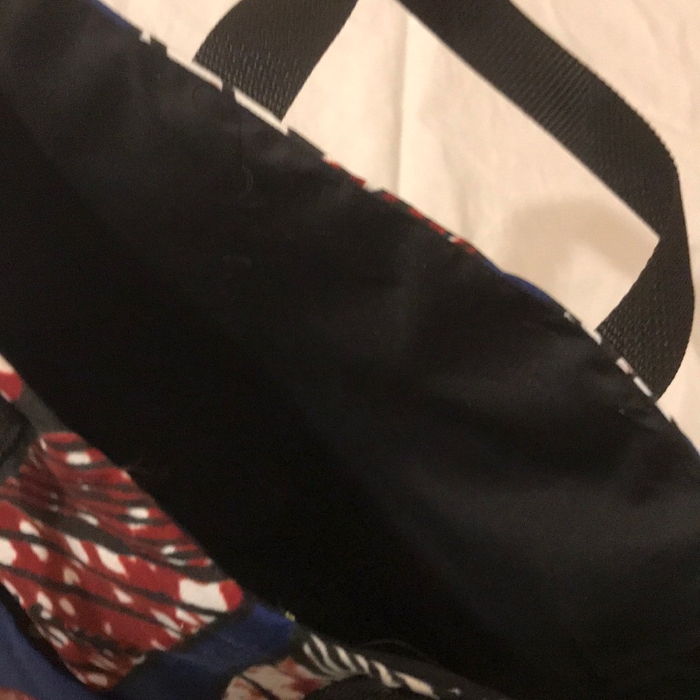 Colorful African Print Tote Bag - Picture 3 of 3
